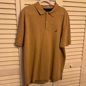 Nautica Men's Brown Polo Shirt